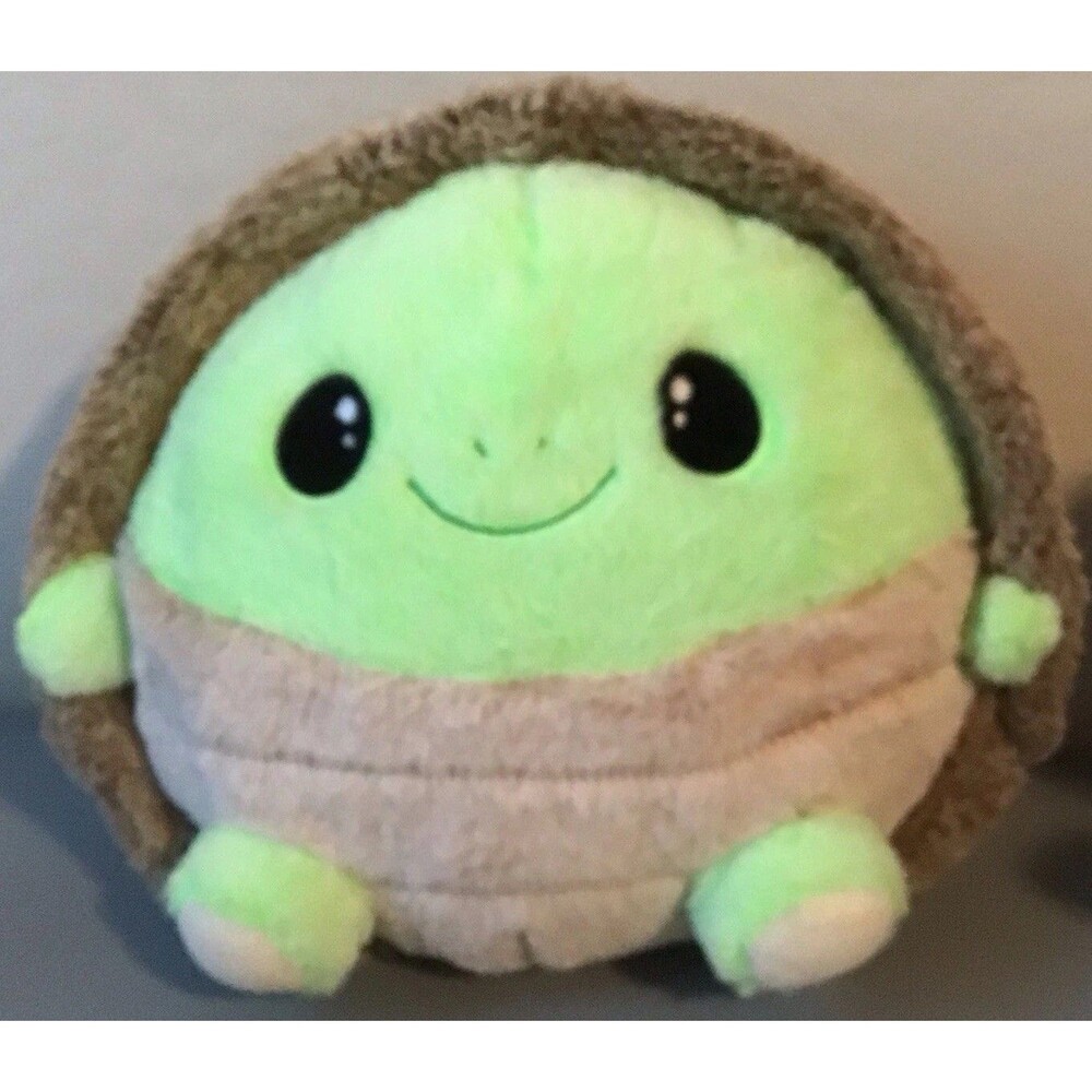 Fiesta Gumballs TATE the Turtle Adorable Kawaii 12"x15.5" Plush Excellent Cond.